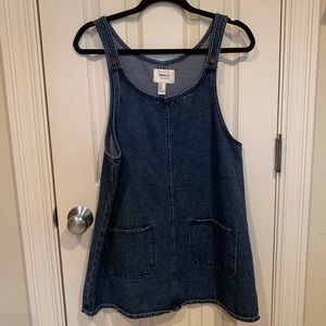 Denim Overall Dress